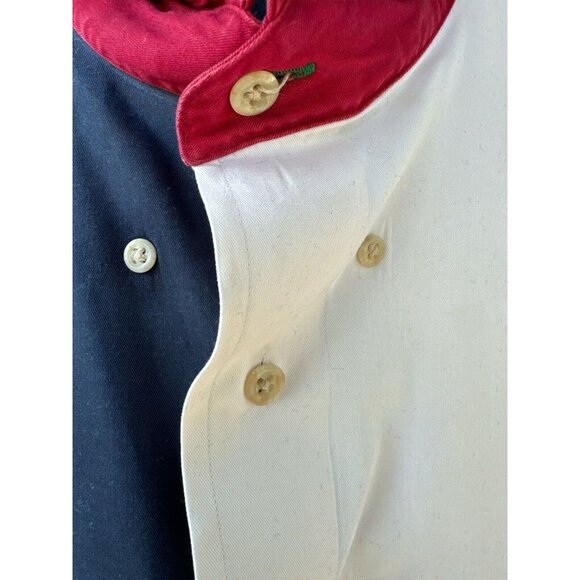 Vintage 1990's Tommy Hilfiger Rare Long Sleeve Embroidered Size XL - Picture 7 of 9